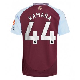 Aston Villa Boubacar Kamara #44 Hjemme skjorte 2024-25 Kortermet